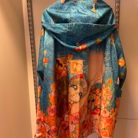 Gucci x LA Dodger x Chikae IDE Floral Manga Anime Windbreaker Jacket - Picture 3 of 7